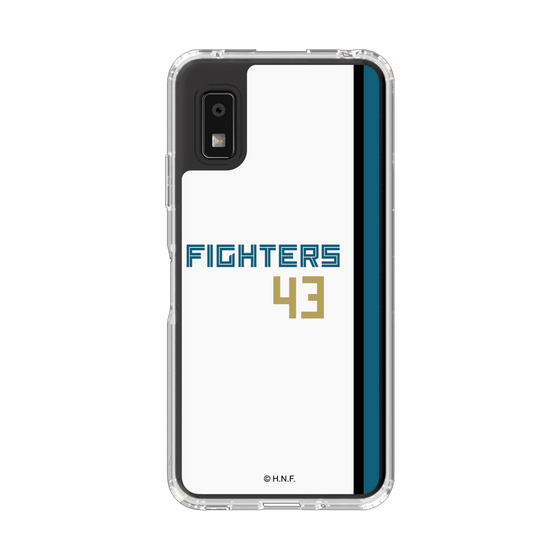 スリムプロテクションケース［ 北海道日本ハムファイターズ - ホーム #43 MIZUNO - 表 ］