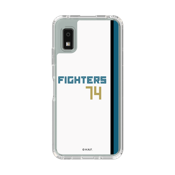 スリムプロテクションケース［ 北海道日本ハムファイターズ - ホーム #74 IWADATE - 表 ］