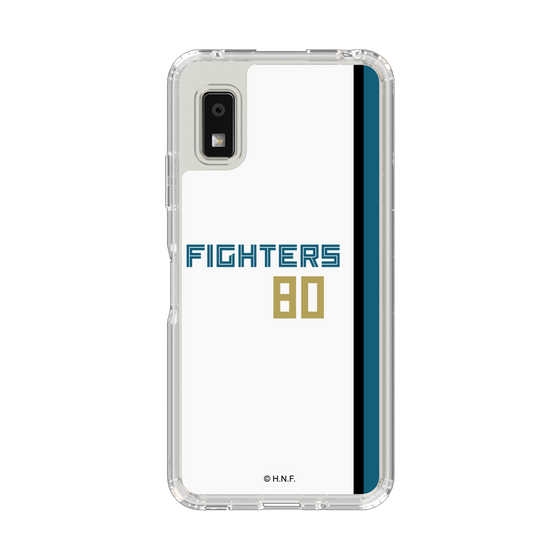 スリムプロテクションケース［ 北海道日本ハムファイターズ - ホーム #80 MORIMOTO - 表 ］