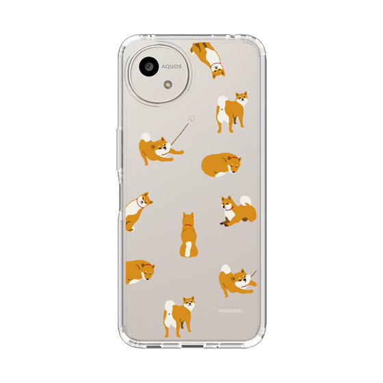 スリムプロテクションケース［ 柴田さん - 総柄 - 柴田さん ］