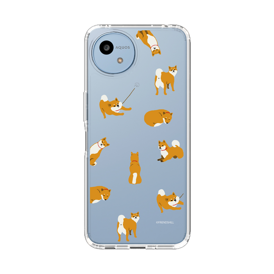 スリムプロテクションケース［ 柴田さん - 総柄 - 柴田さん ］