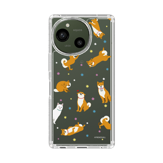 スリムプロテクションケース［ 柴田さん - 総柄 - 金平糖 ］