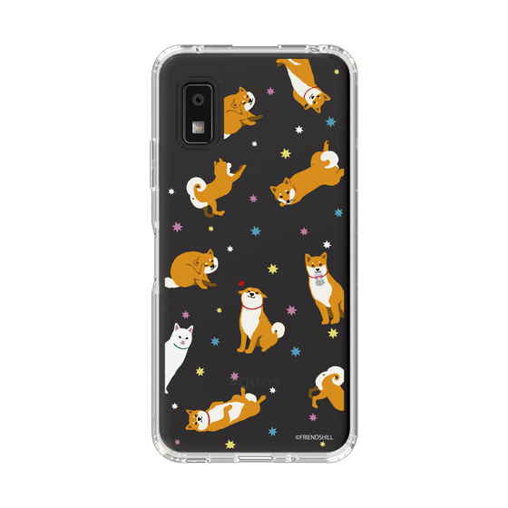 スリムプロテクションケース［ 柴田さん - 総柄 - 金平糖 ］