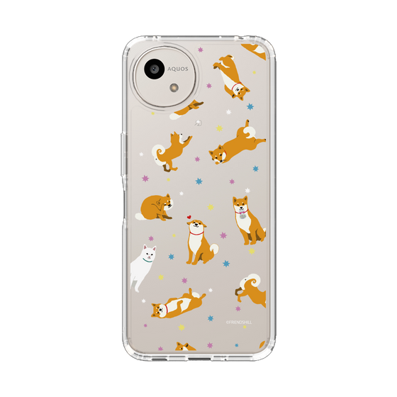 スリムプロテクションケース［ 柴田さん - 総柄 - 金平糖 ］