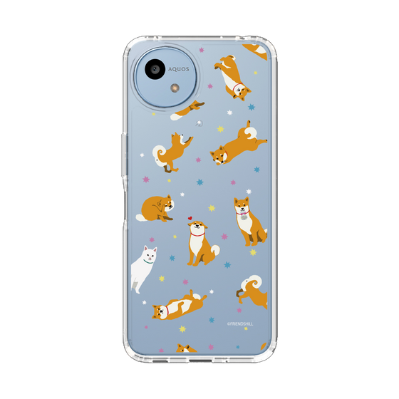 スリムプロテクションケース［ 柴田さん - 総柄 - 金平糖 ］