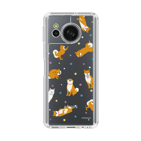 スリムプロテクションケース［ 柴田さん - 総柄 - 金平糖 ］