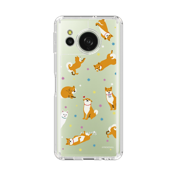 スリムプロテクションケース［ 柴田さん - 総柄 - 金平糖 ］