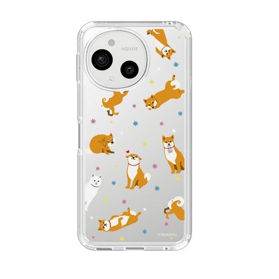 スリムプロテクションケース［ 柴田さん - 総柄 - 金平糖 ］