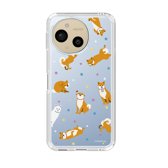 スリムプロテクションケース［ 柴田さん - 総柄 - 金平糖 ］