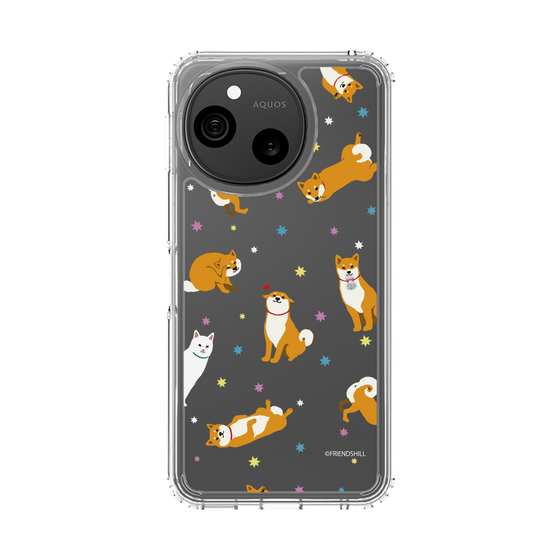 スリムプロテクションケース［ 柴田さん - 総柄 - 金平糖 ］