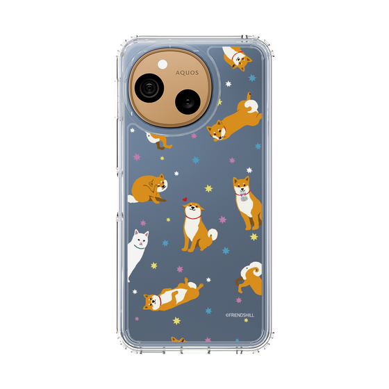 スリムプロテクションケース［ 柴田さん - 総柄 - 金平糖 ］