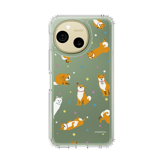 スリムプロテクションケース［ 柴田さん - 総柄 - 金平糖 ］