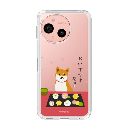 スリムプロテクションケース［ 柴田さん - 和菓子 ］