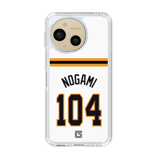 スリムプロテクションケース［ 読売ジャイアンツ - #104 NOGAMI - ホーム ］
