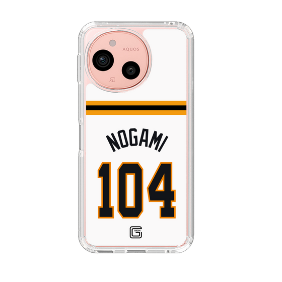スリムプロテクションケース［ 読売ジャイアンツ - #104 NOGAMI - ホーム ］