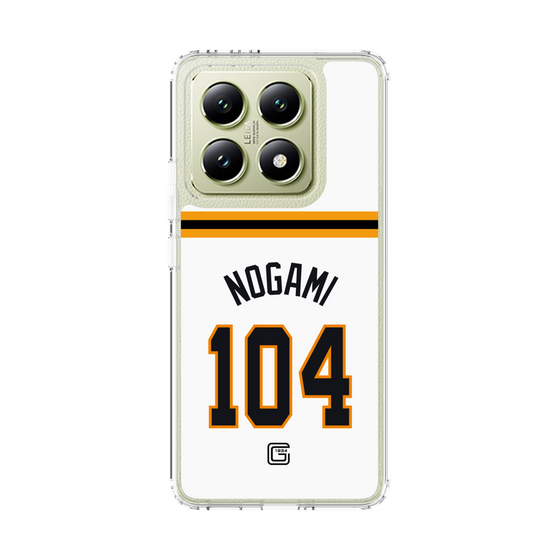 スリムプロテクションケース［ 読売ジャイアンツ - #104 NOGAMI - ホーム ］