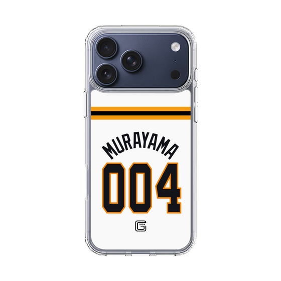 スリムプロテクションケース［ 読売ジャイアンツ - #004 MURAYAMA - ホーム ］