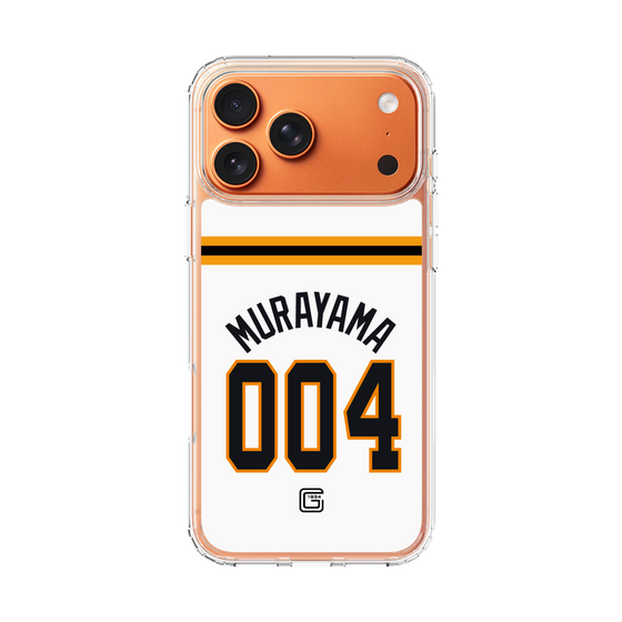 スリムプロテクションケース［ 読売ジャイアンツ - #004 MURAYAMA - ホーム ］