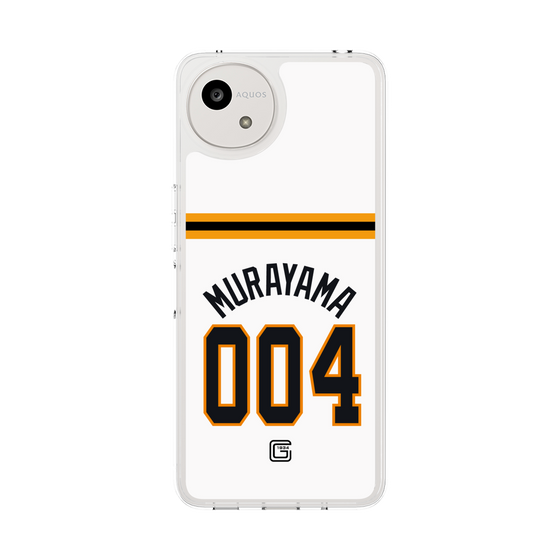 スリムプロテクションケース［ 読売ジャイアンツ - #004 MURAYAMA - ホーム ］