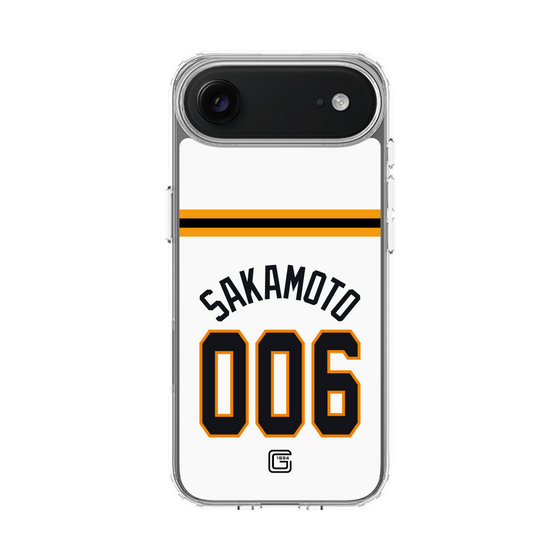 スリムプロテクションケース［ 読売ジャイアンツ - #006 SAKAMOTO - ホーム ］