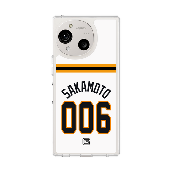 スリムプロテクションケース［ 読売ジャイアンツ - #006 SAKAMOTO - ホーム ］