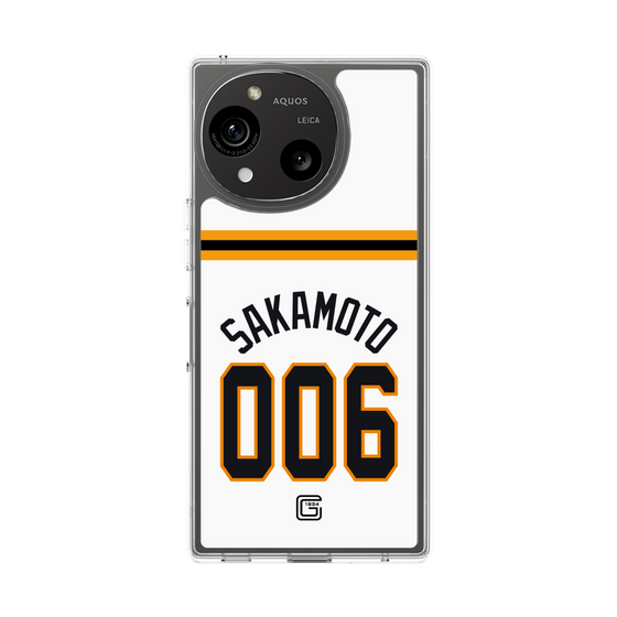 スリムプロテクションケース［ 読売ジャイアンツ - #006 SAKAMOTO - ホーム ］