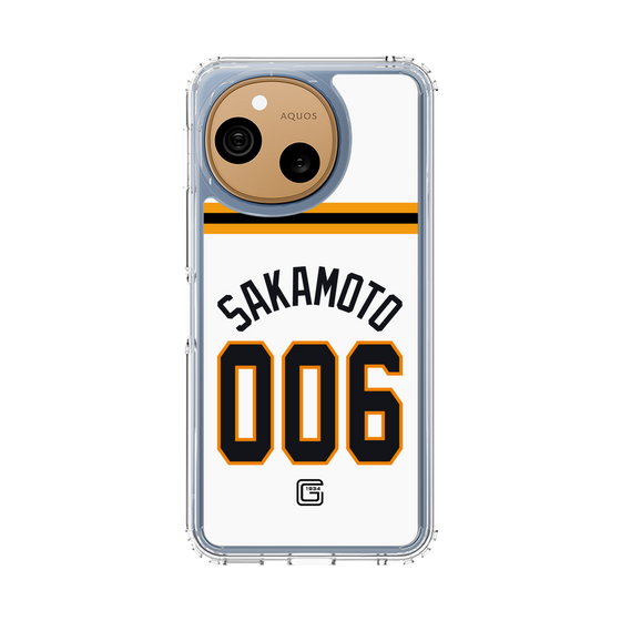 スリムプロテクションケース［ 読売ジャイアンツ - #006 SAKAMOTO - ホーム ］