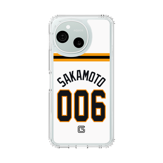 スリムプロテクションケース［ 読売ジャイアンツ - #006 SAKAMOTO - ホーム ］