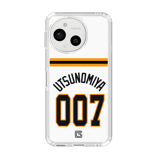 スリムプロテクションケース［ 読売ジャイアンツ - #007 UTSUNOMIYA - ホーム ］