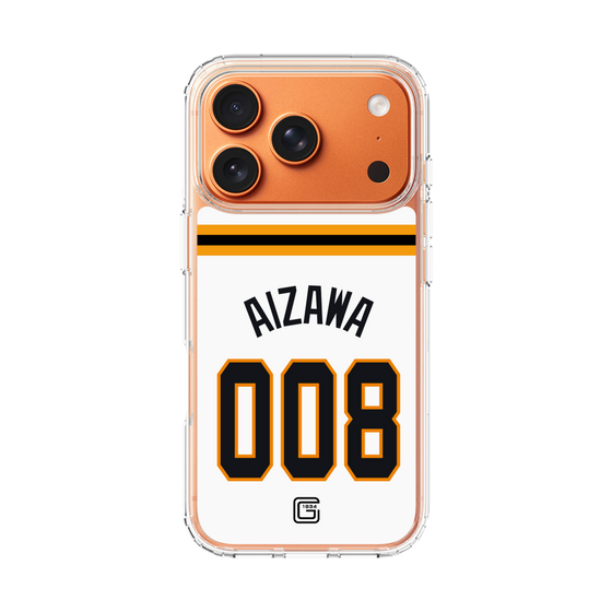 スリムプロテクションケース［ 読売ジャイアンツ - #008 AIZAWA - ホーム ］