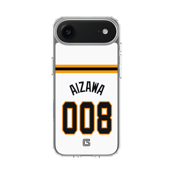 スリムプロテクションケース［ 読売ジャイアンツ - #008 AIZAWA - ホーム ］
