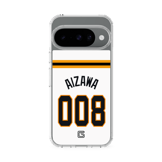 スリムプロテクションケース［ 読売ジャイアンツ - #008 AIZAWA - ホーム ］