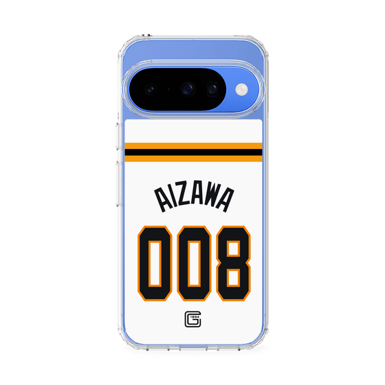 スリムプロテクションケース［ 読売ジャイアンツ - #008 AIZAWA - ホーム ］