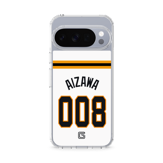 スリムプロテクションケース［ 読売ジャイアンツ - #008 AIZAWA - ホーム ］