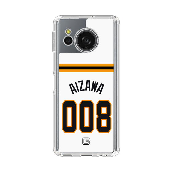 スリムプロテクションケース［ 読売ジャイアンツ - #008 AIZAWA - ホーム ］
