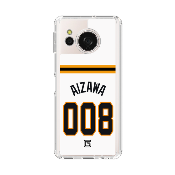 スリムプロテクションケース［ 読売ジャイアンツ - #008 AIZAWA - ホーム ］