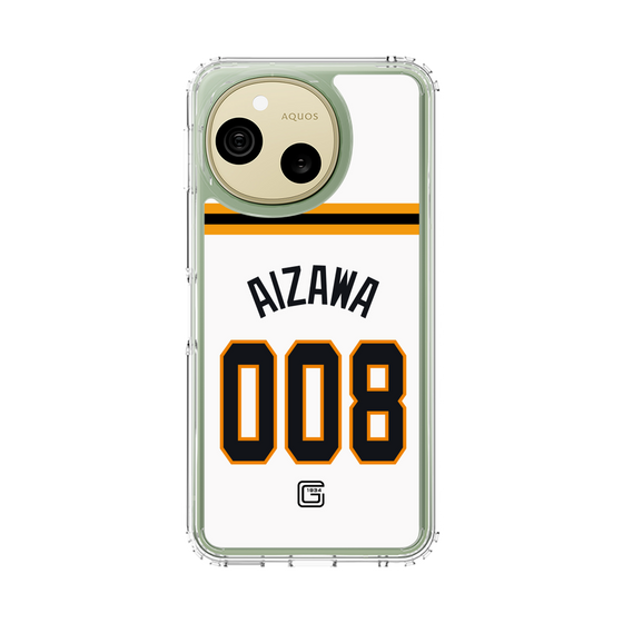 スリムプロテクションケース［ 読売ジャイアンツ - #008 AIZAWA - ホーム ］