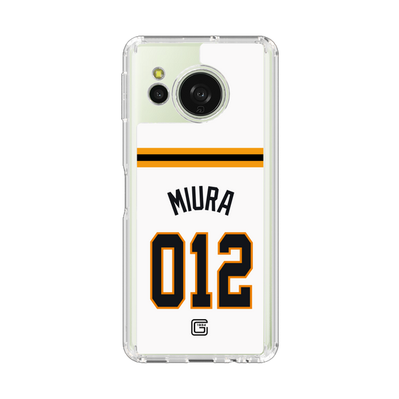 スリムプロテクションケース［ 読売ジャイアンツ - #012 MIURA - ホーム ］