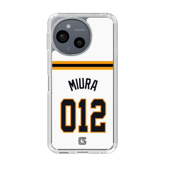 スリムプロテクションケース［ 読売ジャイアンツ - #012 MIURA - ホーム ］