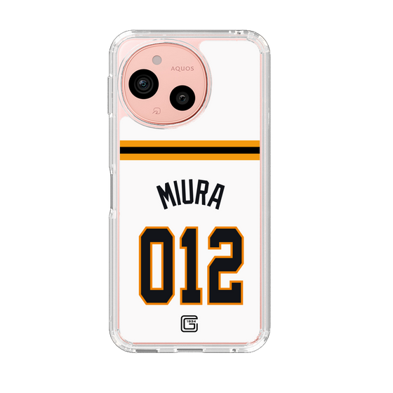 スリムプロテクションケース［ 読売ジャイアンツ - #012 MIURA - ホーム ］