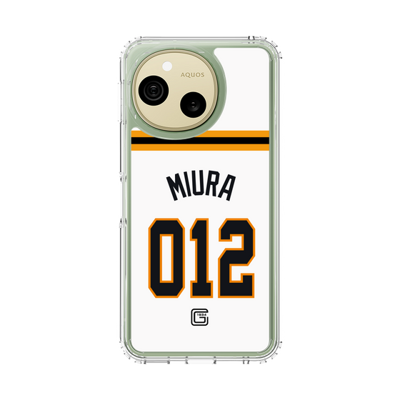スリムプロテクションケース［ 読売ジャイアンツ - #012 MIURA - ホーム ］