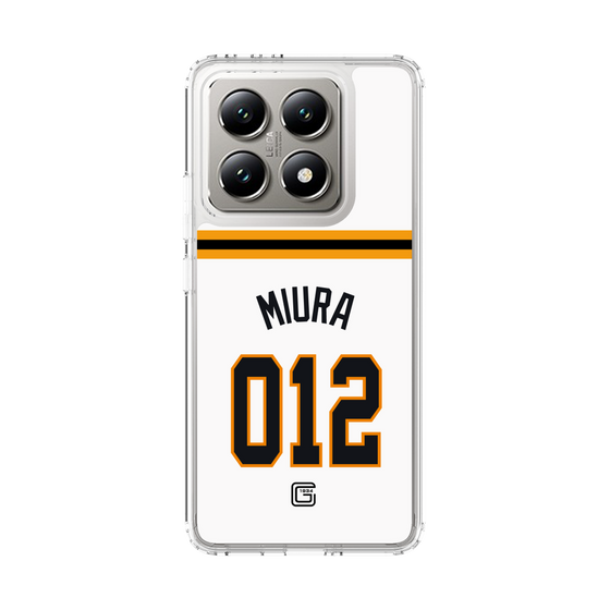 スリムプロテクションケース［ 読売ジャイアンツ - #012 MIURA - ホーム ］