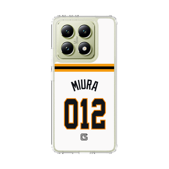 スリムプロテクションケース［ 読売ジャイアンツ - #012 MIURA - ホーム ］