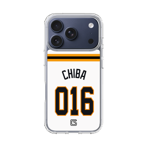 スリムプロテクションケース［ 読売ジャイアンツ - #016 CHIBA - ホーム ］