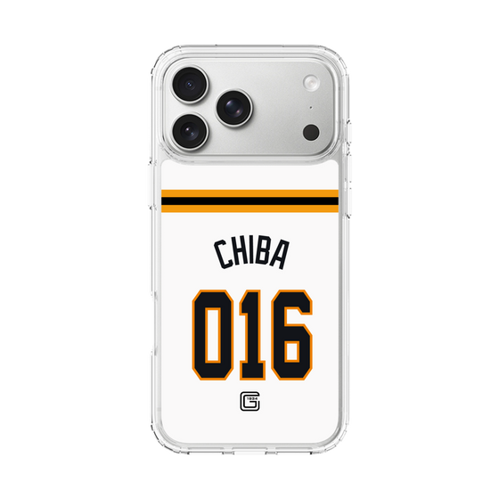 スリムプロテクションケース［ 読売ジャイアンツ - #016 CHIBA - ホーム ］