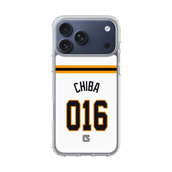 スリムプロテクションケース［ 読売ジャイアンツ - #016 CHIBA - ホーム ］