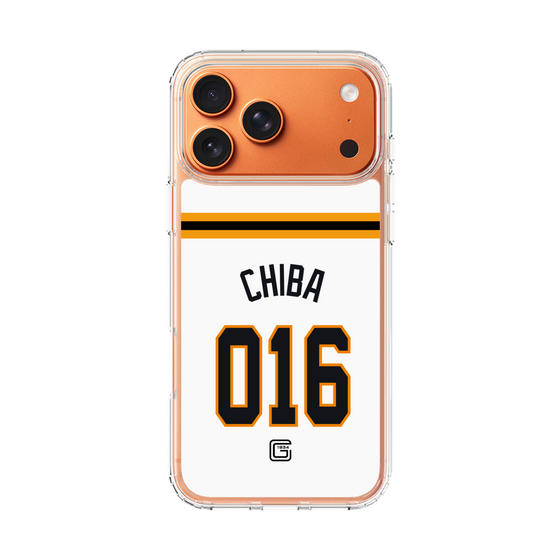 スリムプロテクションケース［ 読売ジャイアンツ - #016 CHIBA - ホーム ］