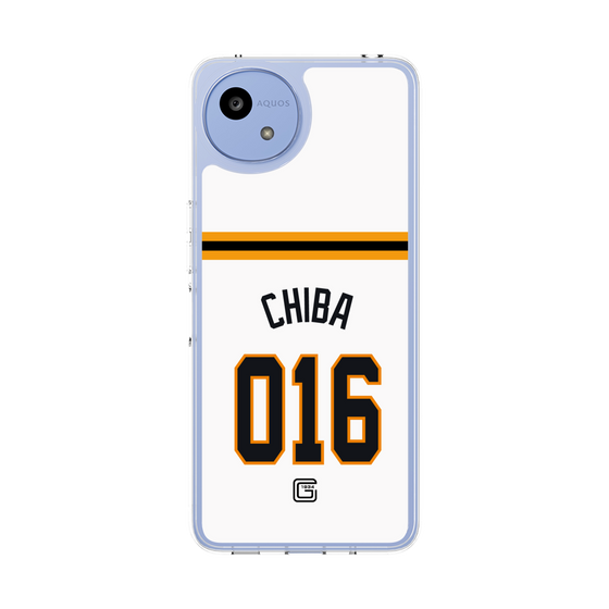 スリムプロテクションケース［ 読売ジャイアンツ - #016 CHIBA - ホーム ］