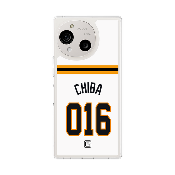 スリムプロテクションケース［ 読売ジャイアンツ - #016 CHIBA - ホーム ］