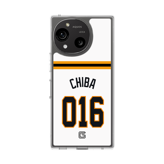 スリムプロテクションケース［ 読売ジャイアンツ - #016 CHIBA - ホーム ］